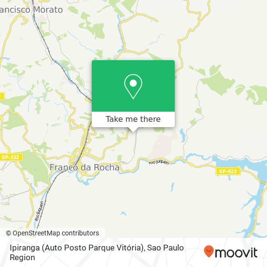 Ipiranga (Auto Posto Parque Vitória) map