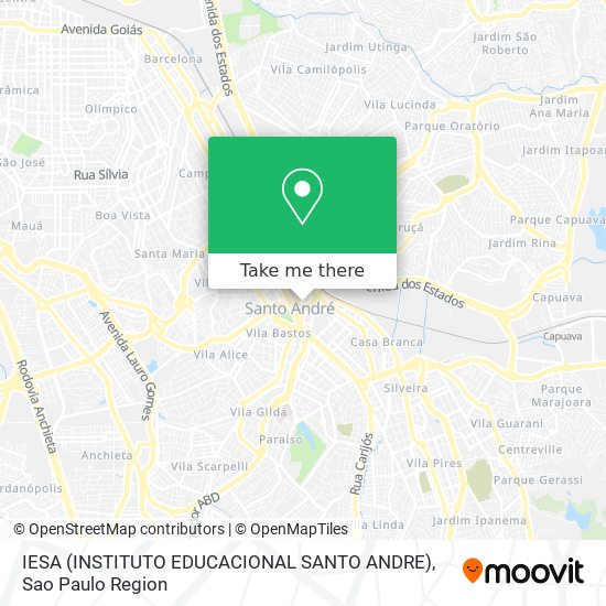 IESA (INSTITUTO EDUCACIONAL SANTO ANDRE) map