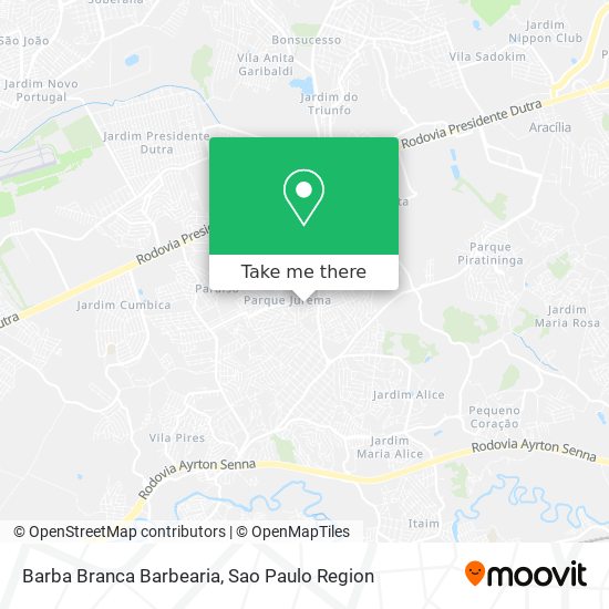 Barba Branca Barbearia map
