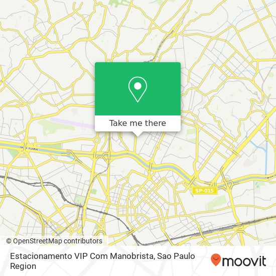 Estacionamento VIP Com Manobrista map