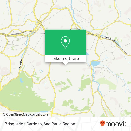 Brinquedos Cardoso map