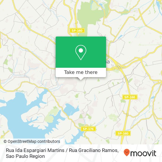 Rua Ida Espargiari Martins / Rua Graciliano Ramos map