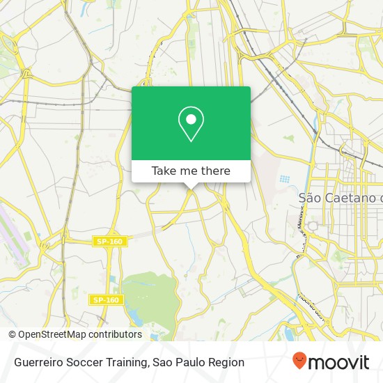 Guerreiro Soccer Training map