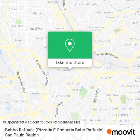 Babbo Raffaele (Pizzaria E Choperia Babo Raffaele) map