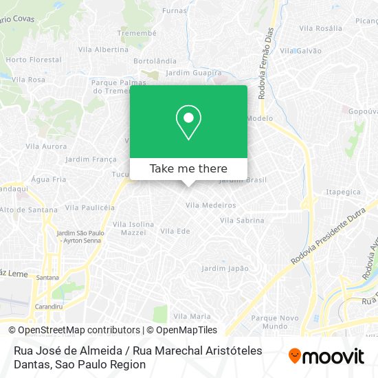 Rua José de Almeida / Rua Marechal Aristóteles Dantas map