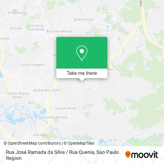 Rua José Ramada da Silva / Rua Quenia map