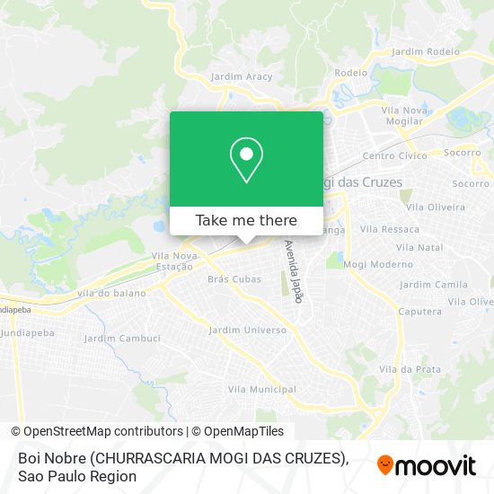 Boi Nobre (CHURRASCARIA MOGI DAS CRUZES) map