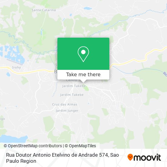 Mapa Rua Doutor Antonio Etelvino de Andrade 574