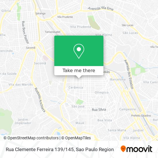 Rua Clemente Ferreira 139/145 map