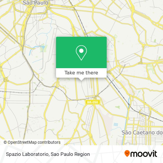 Spazio Laboratorio map