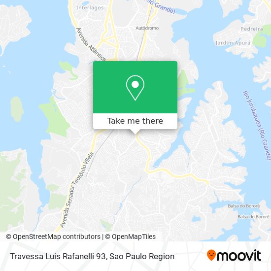 Travessa Luis Rafanelli 93 map