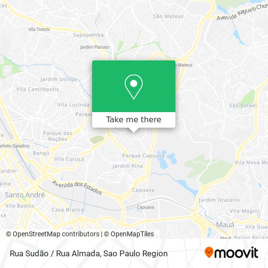 Rua Sudão / Rua Almada map