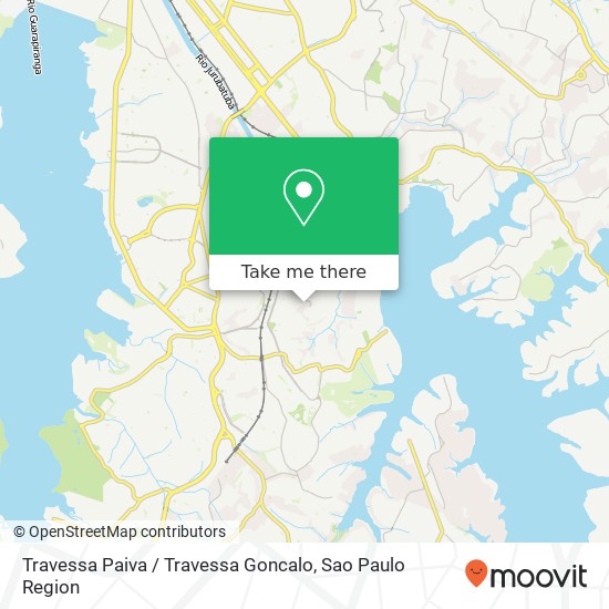 Travessa Paiva / Travessa Goncalo map