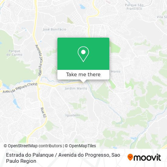 Estrada do Palanque / Avenida do Progresso map