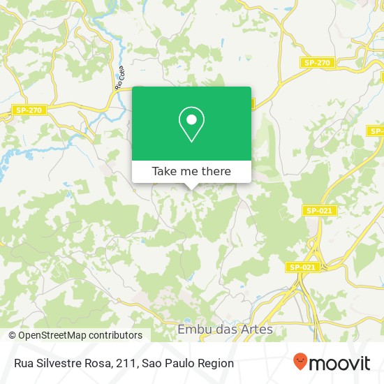 Rua Silvestre Rosa, 211 map