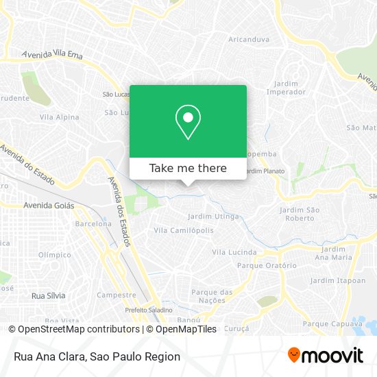 Rua Ana Clara map
