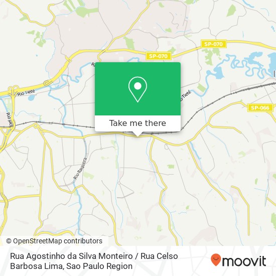 Rua Agostinho da Silva Monteiro / Rua Celso Barbosa Lima map