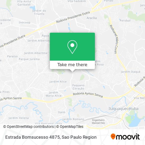 Estrada Bomsucesso 4875 map
