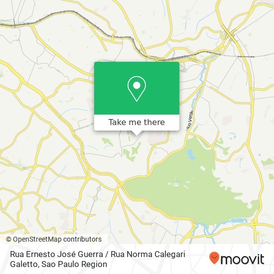 Mapa Rua Ernesto José Guerra / Rua Norma Calegari Galetto