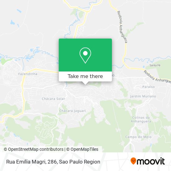 Rua Emília Magri, 286 map