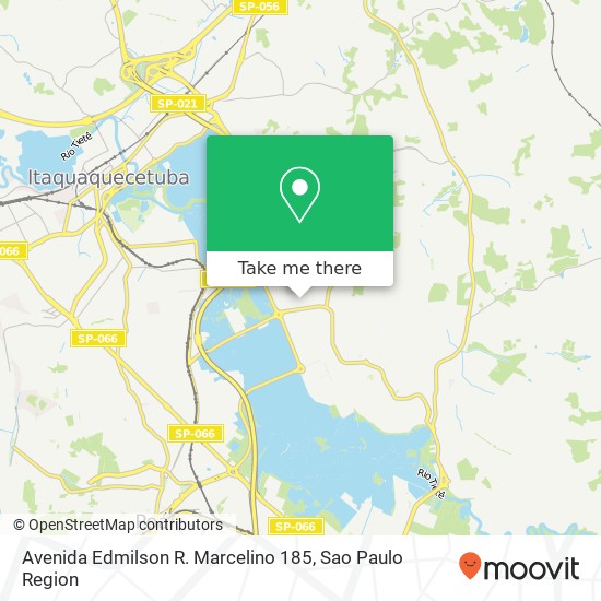 Avenida Edmilson R. Marcelino 185 map
