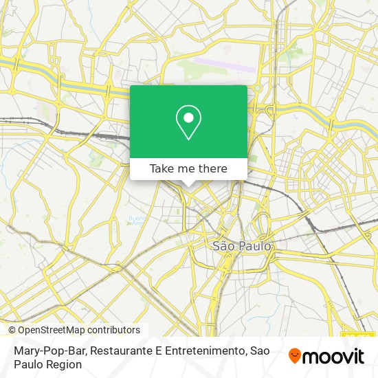 Mary-Pop-Bar, Restaurante E Entretenimento map