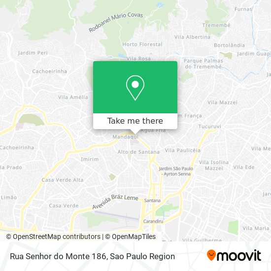 Rua Senhor do Monte 186 map