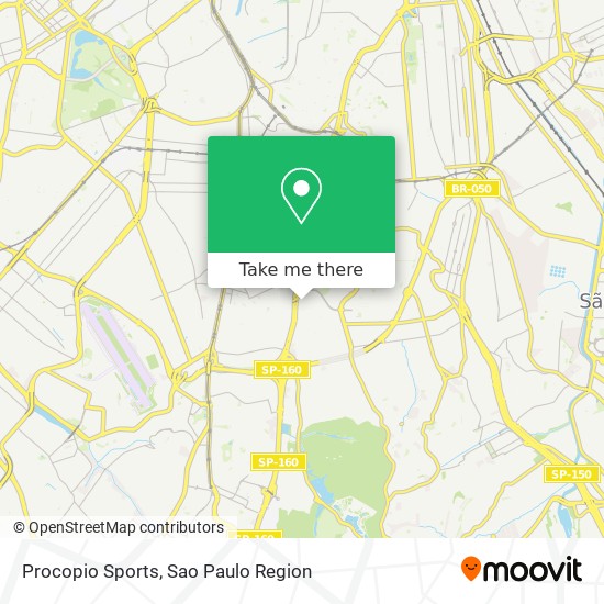 Procopio Sports map