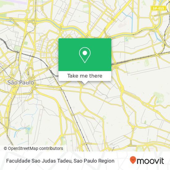 Faculdade Sao Judas Tadeu map