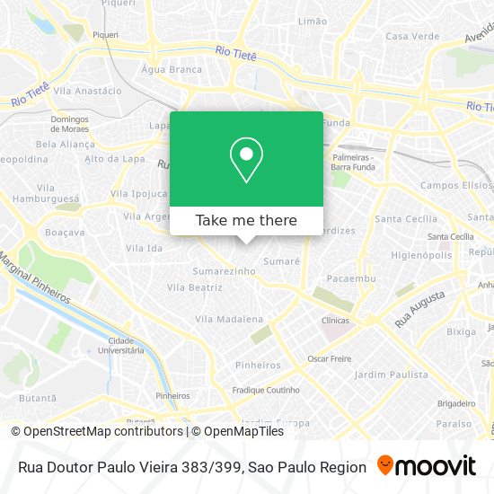 Rua Doutor Paulo Vieira 383 / 399 map