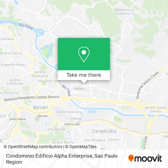 Condominio Edifício Alpha Enterprise map