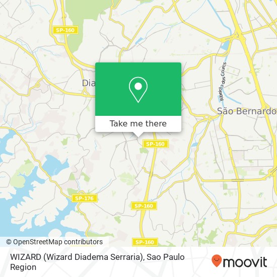 Mapa WIZARD (Wizard Diadema Serraria)