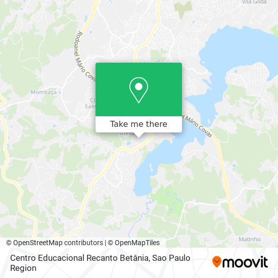 Centro Educacional Recanto Betânia map