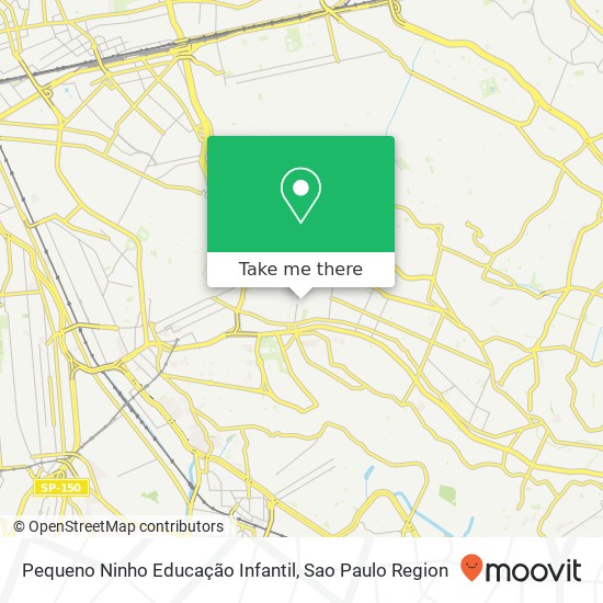 Pequeno Ninho Educação Infantil map