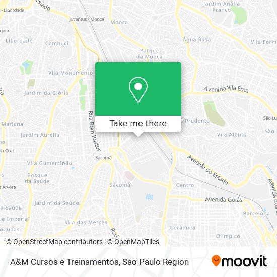 A&M Cursos e Treinamentos map