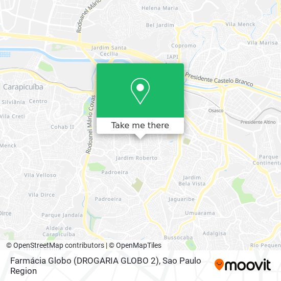 Farmácia Globo (DROGARIA GLOBO 2) map