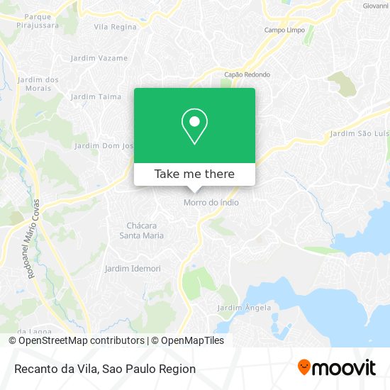 Recanto da Vila map