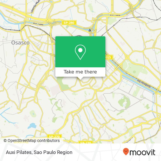 Auxi Pilates map