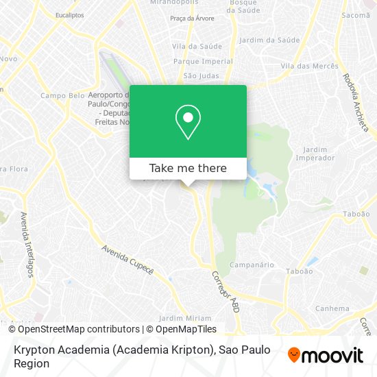 Krypton Academia (Academia Kripton) map