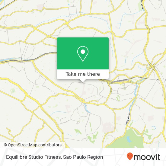 Equillibre Studio Fitness map