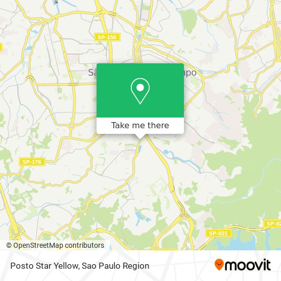 Posto Star Yellow map