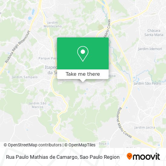 Rua Paulo Mathias de Camargo map