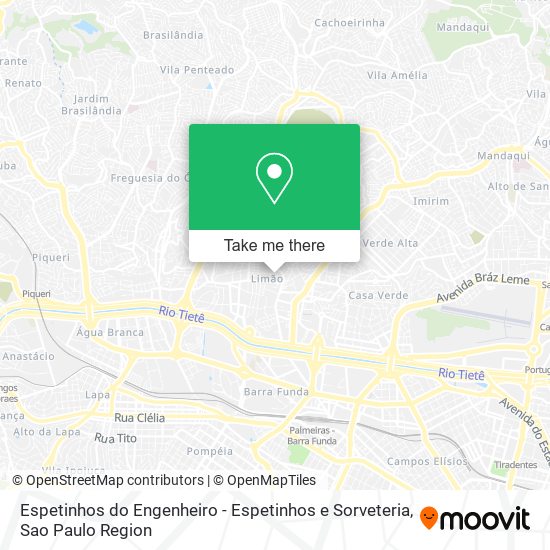 Mapa Espetinhos do Engenheiro - Espetinhos e Sorveteria