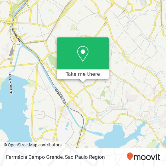 Farmácia Campo Grande map