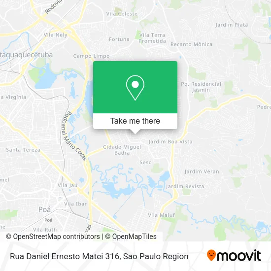 Rua Daniel Ernesto Matei 316 map
