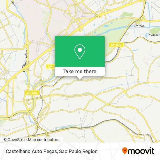Mapa Castelhano Auto Peças