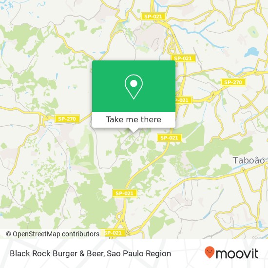 Black Rock Burger & Beer map