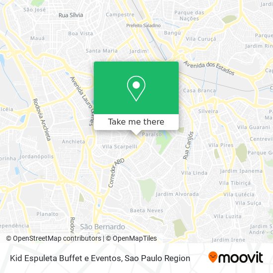Kid Espuleta Buffet e Eventos map