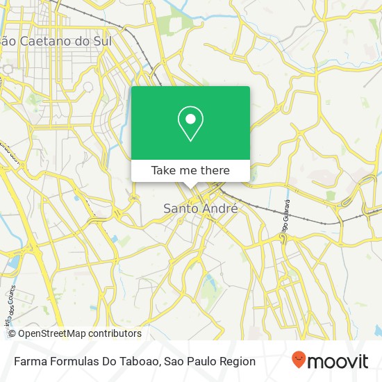 Farma Formulas Do Taboao map