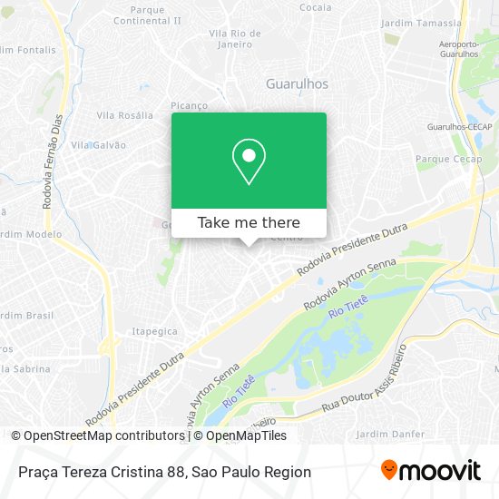 Praça Tereza Cristina 88 map